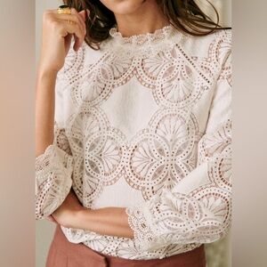 Sezane Bianca Blouse size 34